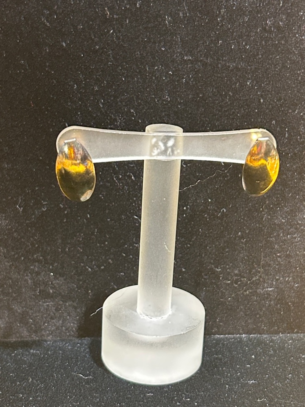 Amber Oval Drop Earrings - Women Jewelry Earrings